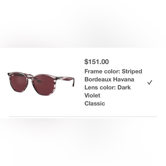 Authentic Ray-Ban Sunglasses main image 2